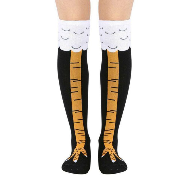 pipicars Crazy Funny Chicken Leg  Sock