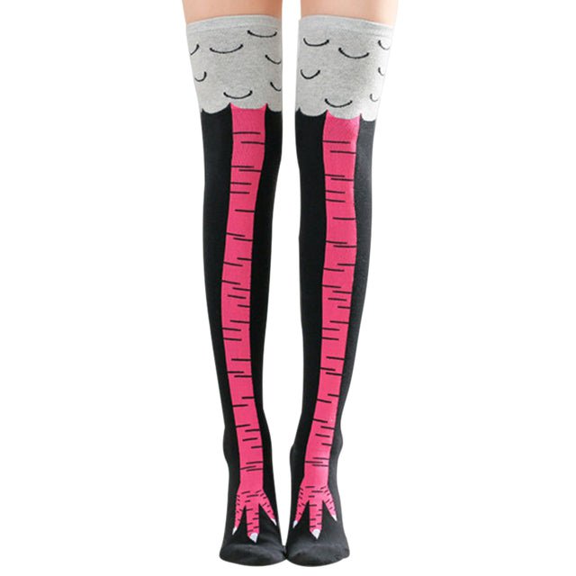pipicars Crazy Funny Chicken Leg  Sock