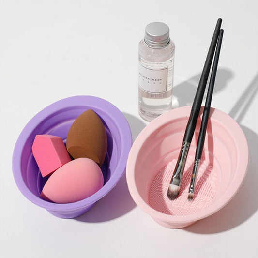pipicars Bowl Shape Silicone Makeup Brush Cleaner