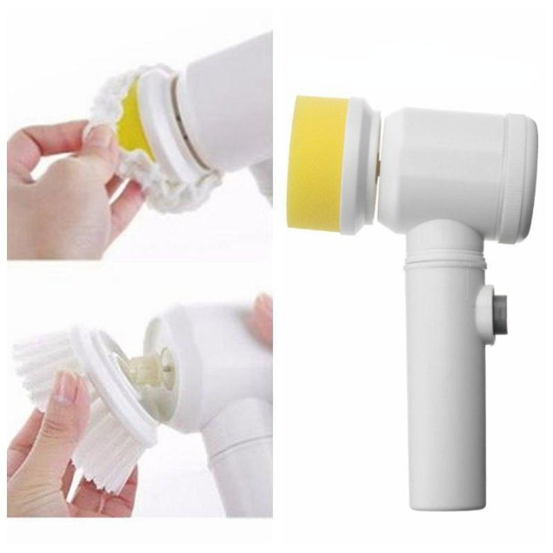 pipicars Electric Cleaning Brush Set Kitchen Bathroom Drill Brush