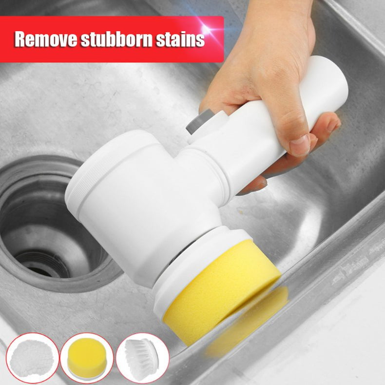 pipicars Electric Cleaning Brush Set Kitchen Bathroom Drill Brush