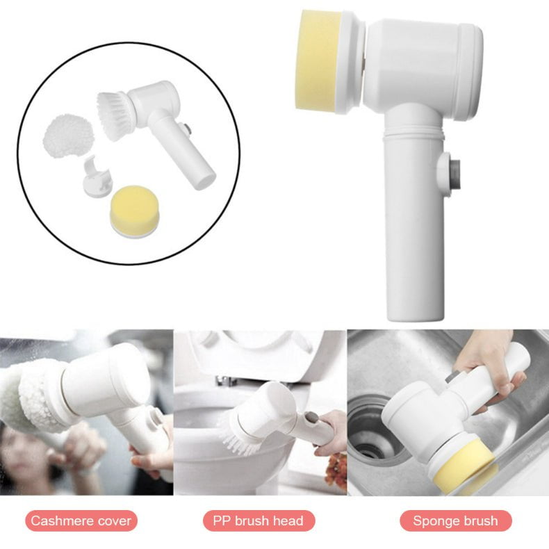 pipicars Electric Cleaning Brush Set Kitchen Bathroom Drill Brush