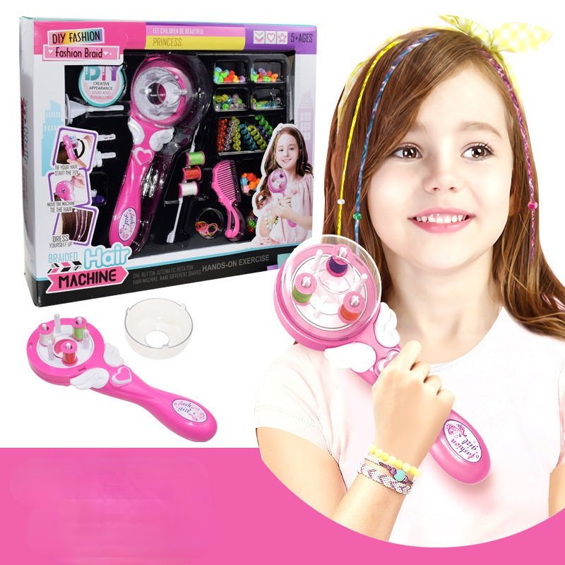 pipicars Girl Automatic Hair Braider Electric DIY Hair Weave Machine