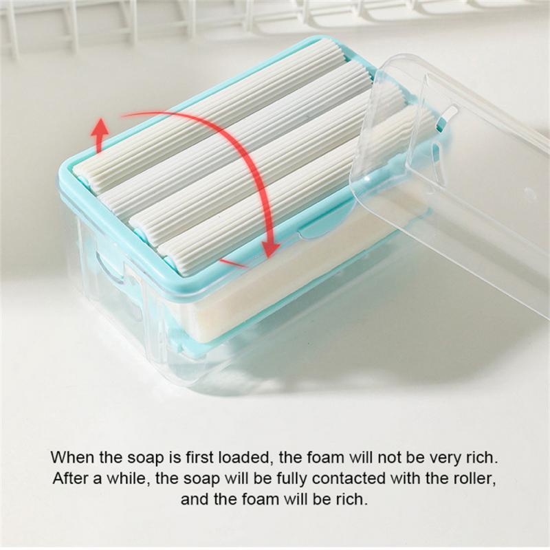 pipicars (3PCS)  Multifunctional Laundry Soap Dish Rub-free Soap Box