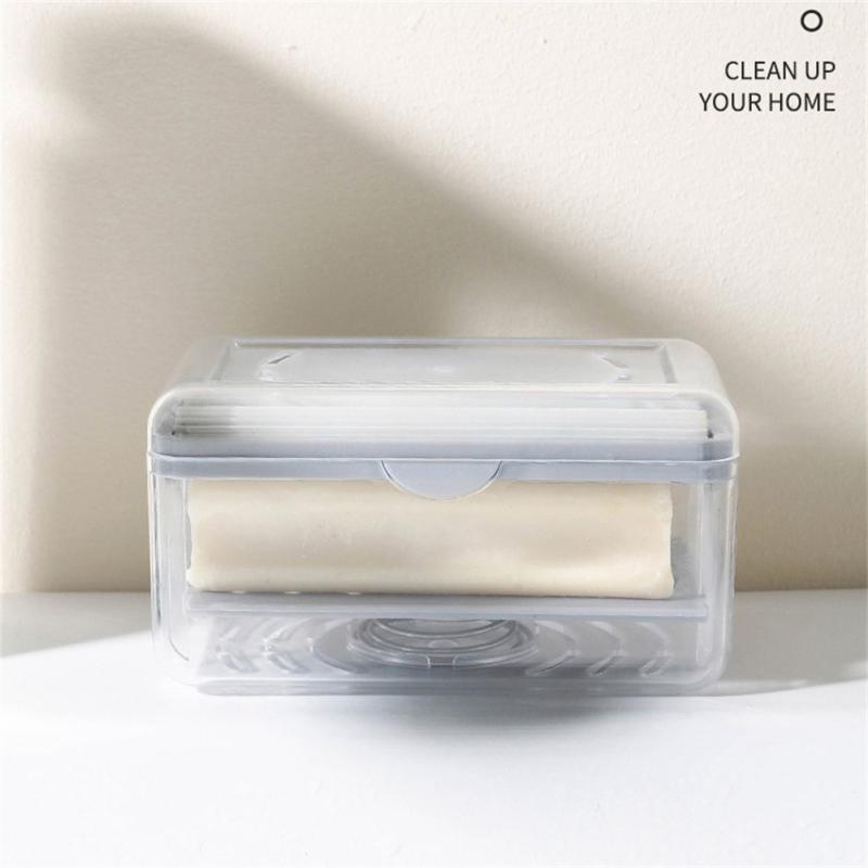 pipicars (3PCS)  Multifunctional Laundry Soap Dish Rub-free Soap Box