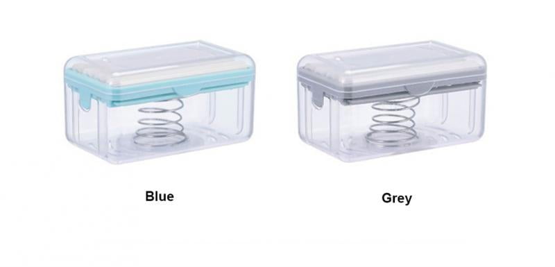 pipicars (3PCS)  Multifunctional Laundry Soap Dish Rub-free Soap Box