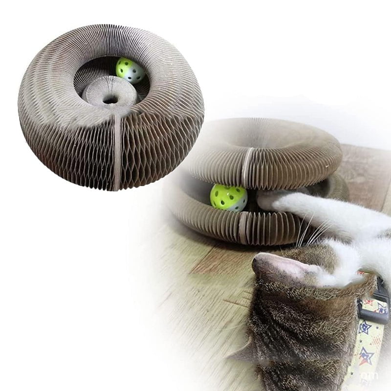 pipicars Funny Pet Cat Scratching Board Round Shape
