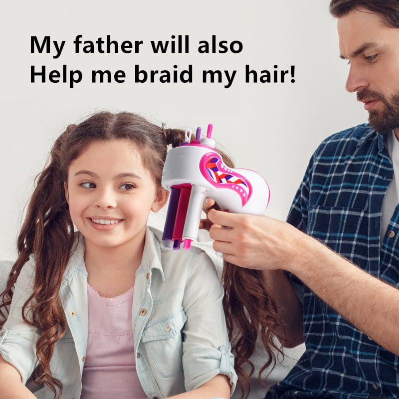 pipicars Electric Girl Automatic Hair Braider Hair Weave Machine