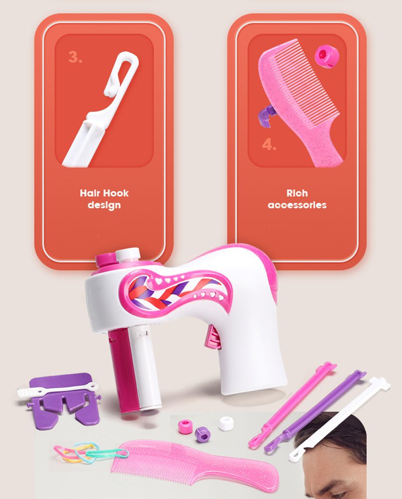 pipicars Electric Girl Automatic Hair Braider Hair Weave Machine