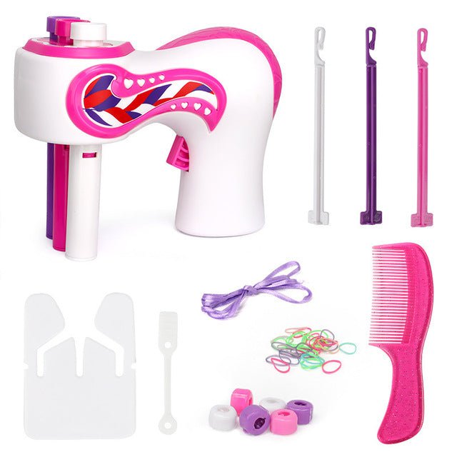 pipicars Electric Girl Automatic Hair Braider Hair Weave Machine