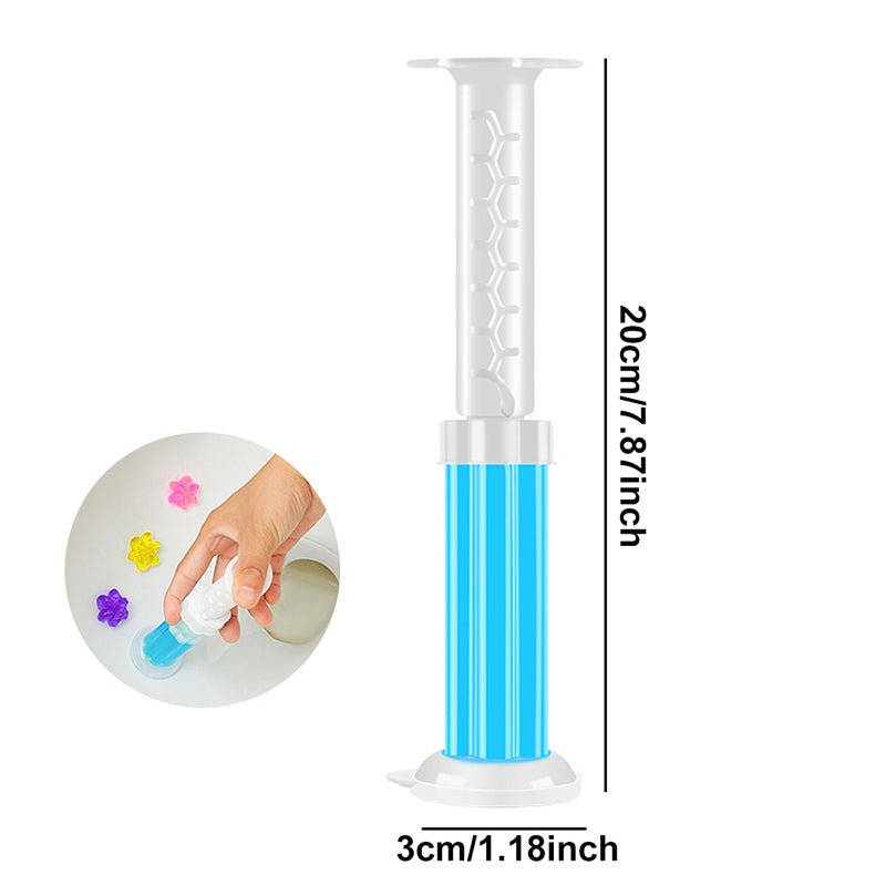 pipicars 1PC Flower Aromatic Toilet Cleaning Gel Toilet Deodorant Cleaner