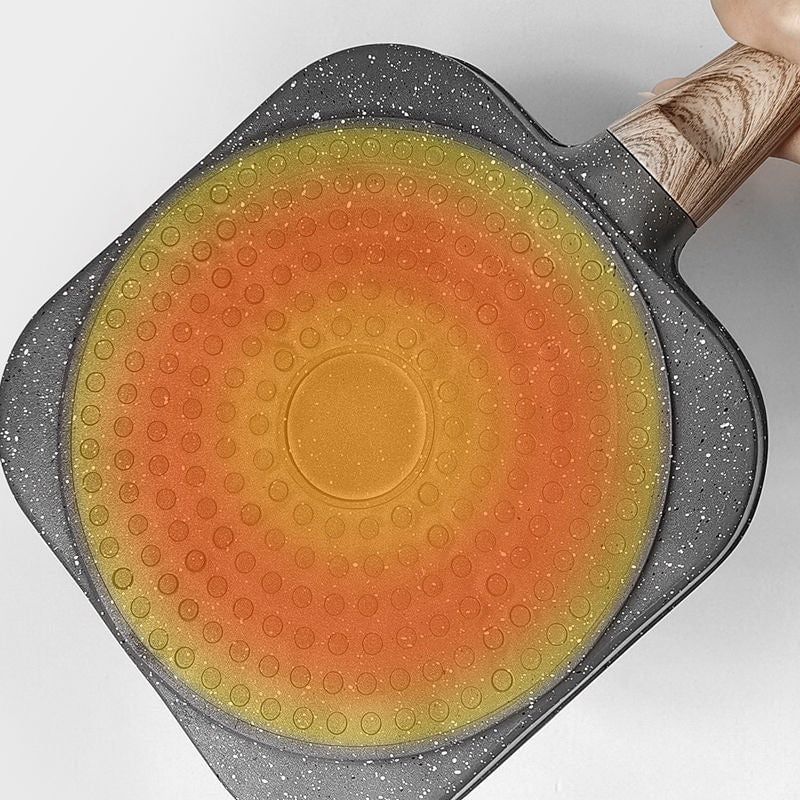pipicars 2/4 Hole Frying Pot Pan Thickened Omelet Pan Non-stick Egg Pancake