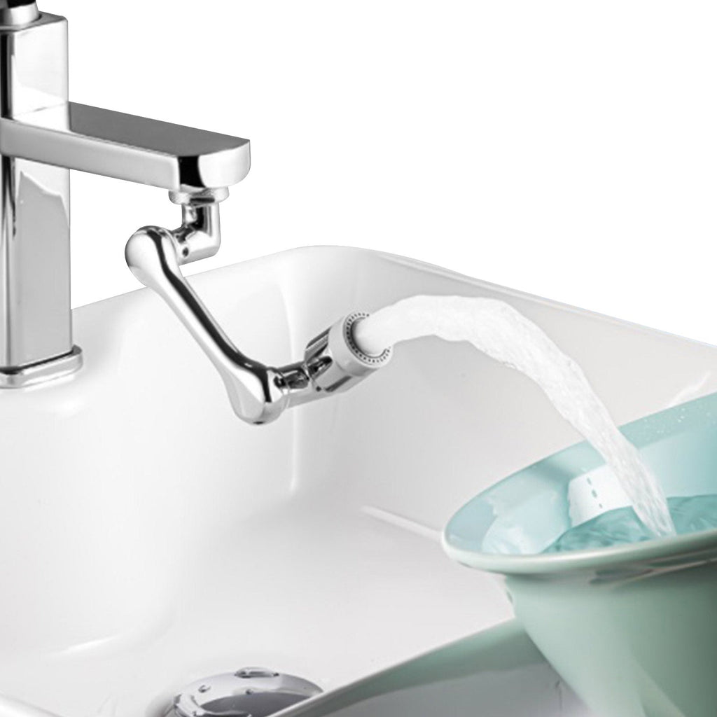 pipicars Faucet Extender Universal 1080° Rotation Splash Aerator Filter